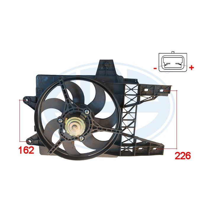 Ventiliatorius, radiatoriaus ERA 352002