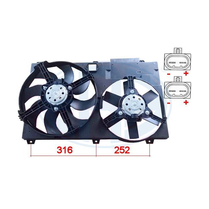 Ventiliatorius, radiatoriaus ERA 352013