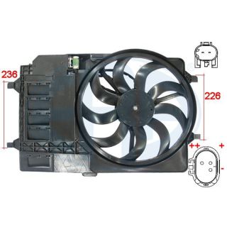 Ventiliatorius, radiatoriaus ERA 352015