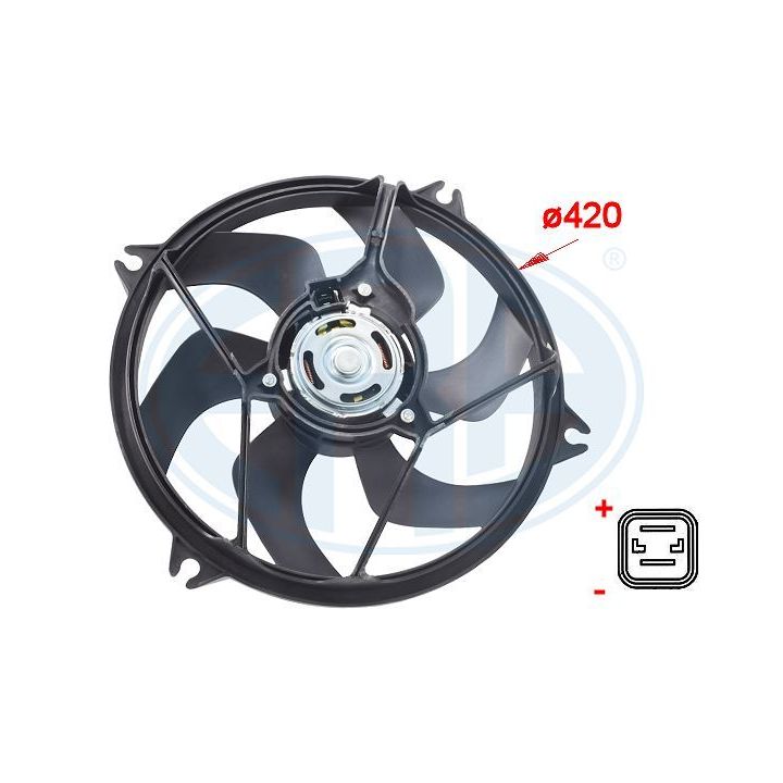 Ventiliatorius, radiatoriaus ERA 352042