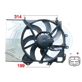 Ventiliatorius, radiatoriaus ERA 352043