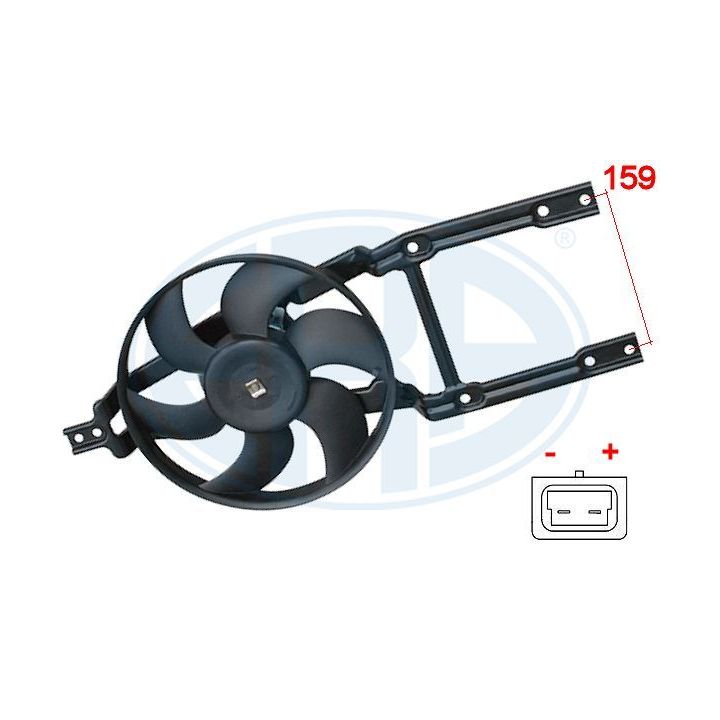 Ventiliatorius, radiatoriaus ERA 352053