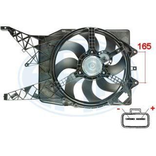 Ventiliatorius, radiatoriaus ERA 352059