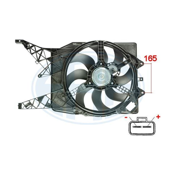 Ventiliatorius, radiatoriaus ERA 352059