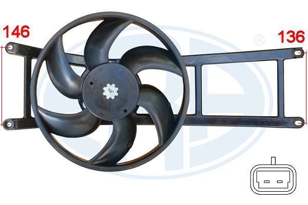 Ventiliatorius, radiatoriaus ERA 352071