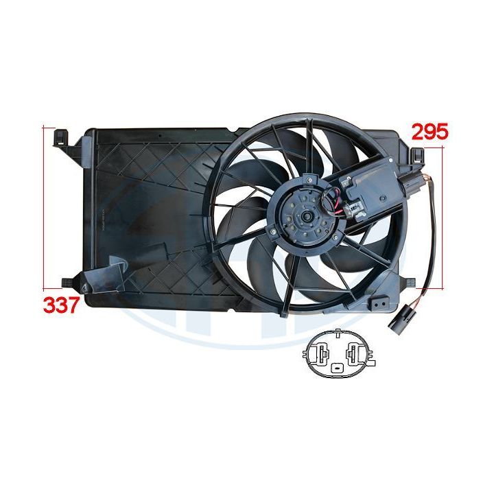 Ventiliatorius, radiatoriaus ERA 352072