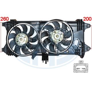 Ventiliatorius, radiatoriaus ERA 352073