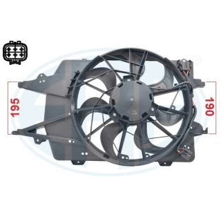 Ventiliatorius, radiatoriaus ERA 352082