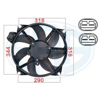 Ventiliatorius, radiatoriaus ERA 352084