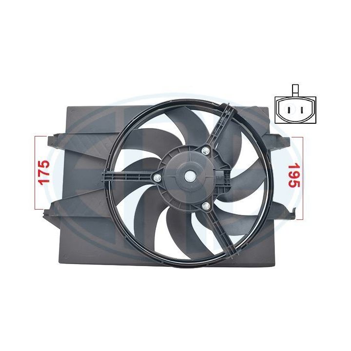 Ventiliatorius, radiatoriaus ERA 352085