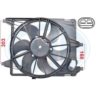 Ventiliatorius, radiatoriaus ERA 352086