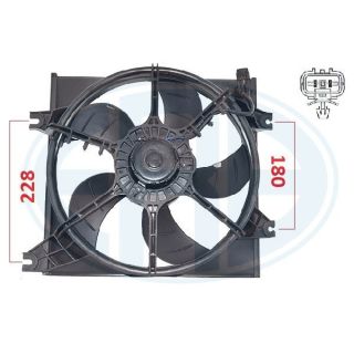 Ventiliatorius, radiatoriaus ERA 352100