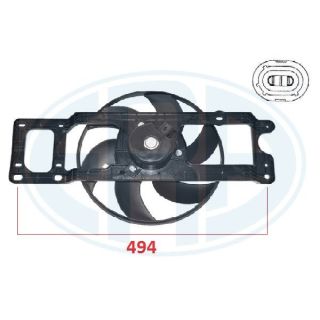 Ventiliatorius, radiatoriaus ERA 352102