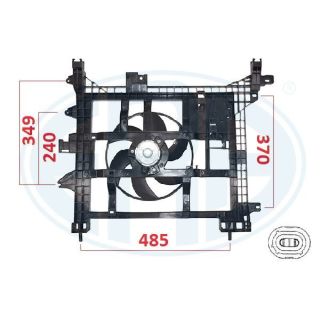 Ventiliatorius, radiatoriaus ERA 352104