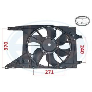 Ventiliatorius, radiatoriaus ERA 352109