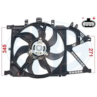 Ventiliatorius, radiatoriaus ERA 352127