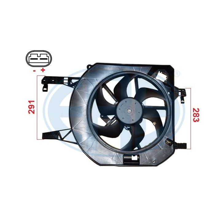 Ventiliatorius, radiatoriaus ERA 352142