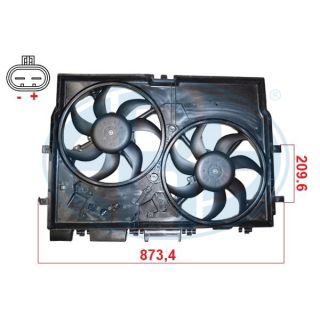 Ventiliatorius, radiatoriaus ERA 352143