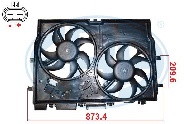 Ventiliatorius, radiatoriaus ERA 352144