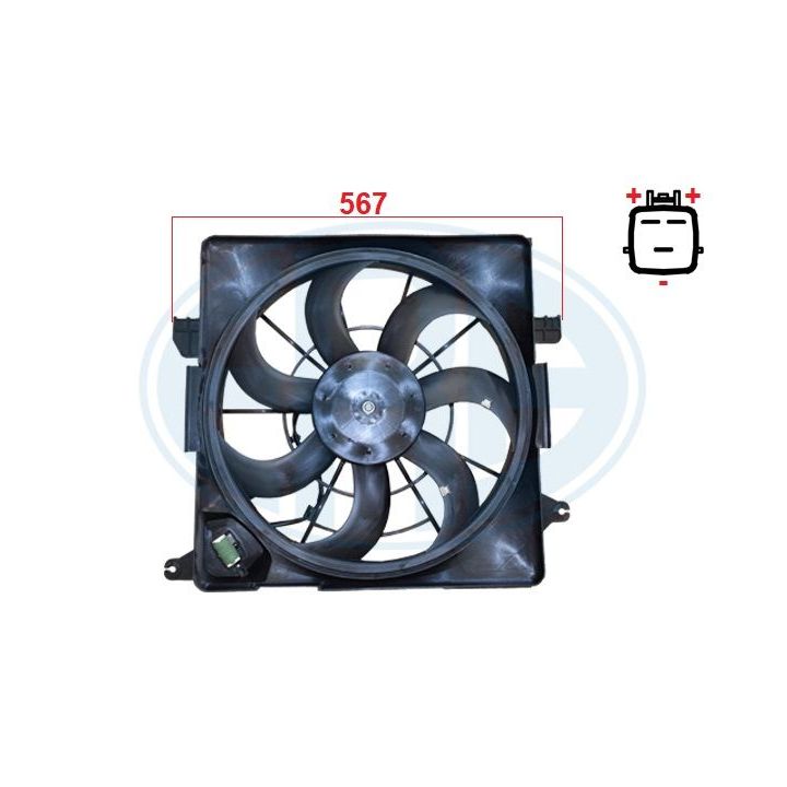 Ventiliatorius, radiatoriaus ERA 352149