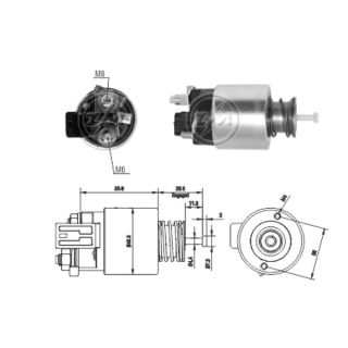 Solenoidinis jungiklis, starteris ERA ZM1261