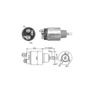 Solenoidinis jungiklis, starteris ERA ZM1575