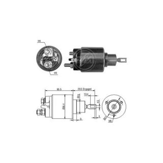 Solenoidinis jungiklis, starteris ERA ZM1976