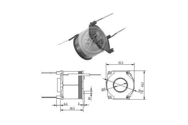 Solenoidinis jungiklis, starteris ERA ZM241993