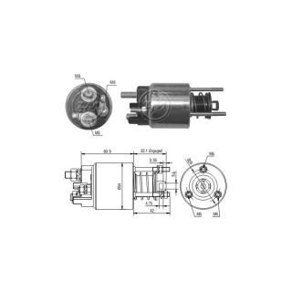 Solenoidinis jungiklis, starteris ERA ZM395