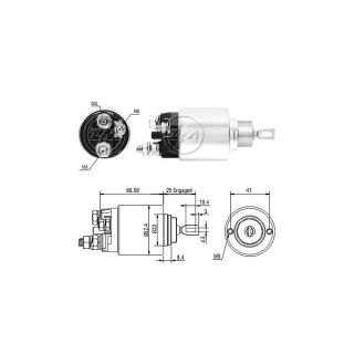 Solenoidinis jungiklis, starteris ERA ZM4381