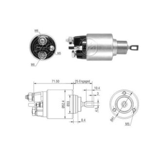 Solenoidinis jungiklis, starteris ERA ZM4382