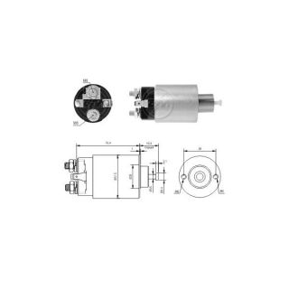 Solenoidinis jungiklis, starteris ERA ZM4993