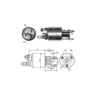 Solenoidinis jungiklis, starteris ERA ZM6595