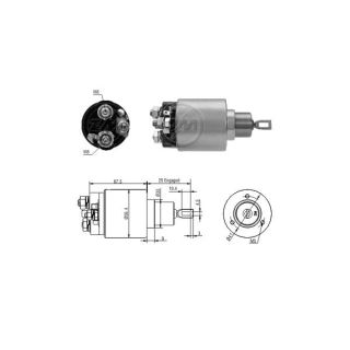 Solenoidinis jungiklis, starteris ERA ZM6775