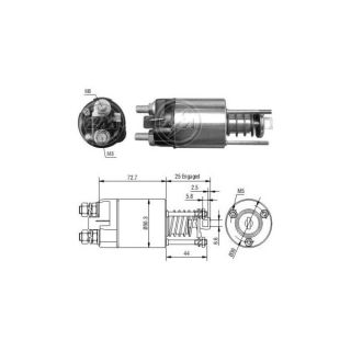 Solenoidinis jungiklis, starteris ERA ZM7651
