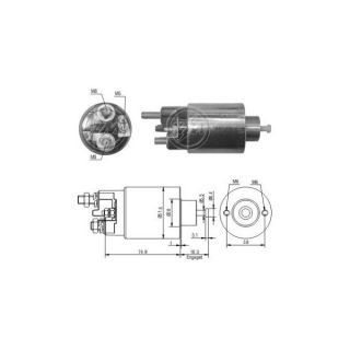 Solenoidinis jungiklis, starteris ERA ZM993