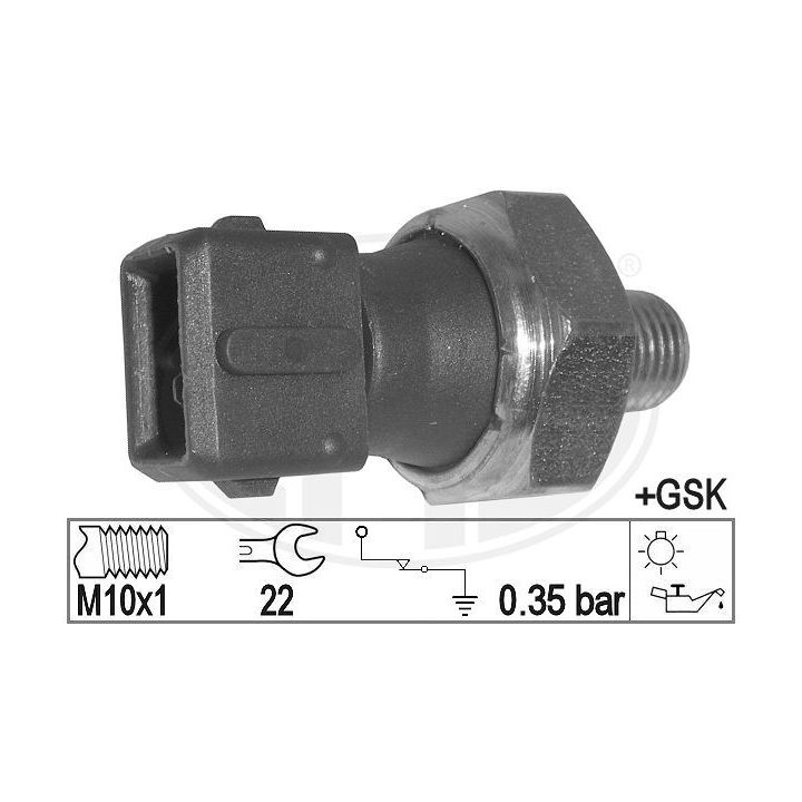 Alyvos slėgio jungiklis ERA 330898