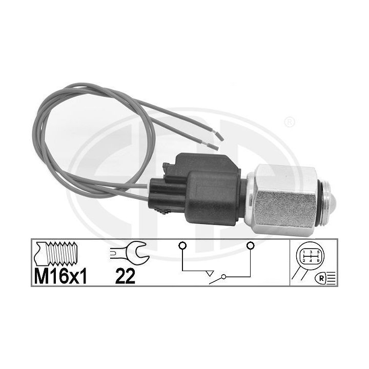 Jungiklis, atbulinės eigos žibintas ERA 330946