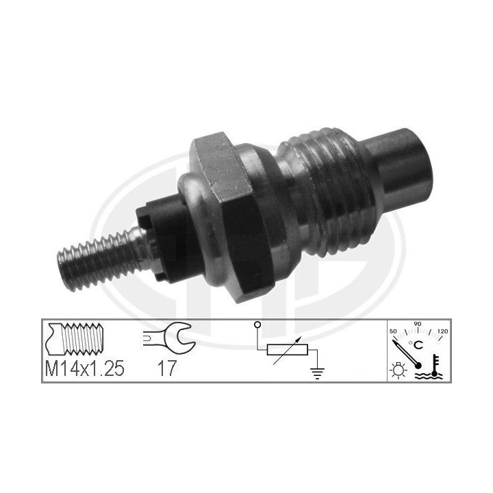 Siuntimo blokas, aušinimo skysčio temperatūra ERA 330084