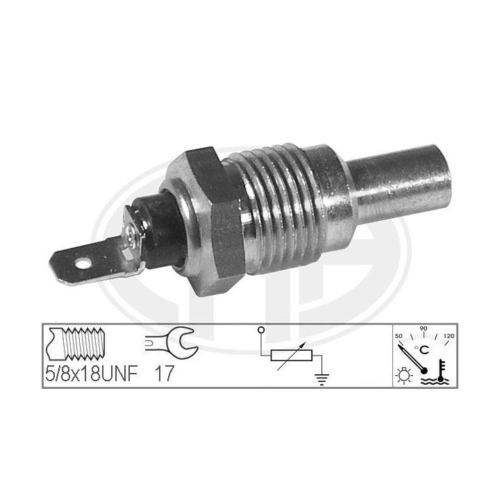 Siuntimo blokas, aušinimo skysčio temperatūra ERA 330094