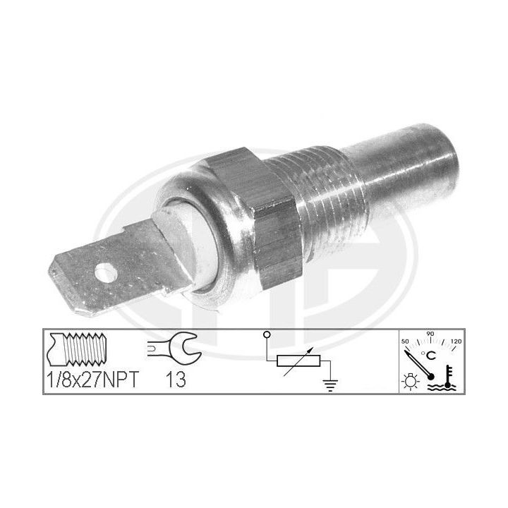 Siuntimo blokas, aušinimo skysčio temperatūra ERA 330096