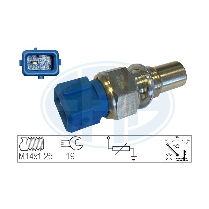 Siuntimo blokas, aušinimo skysčio temperatūra ERA 330109