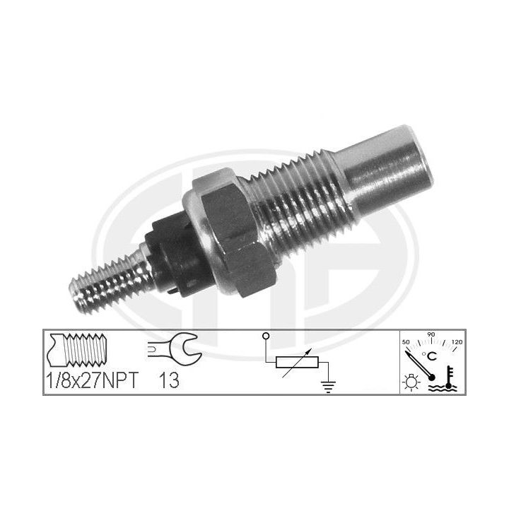 Siuntimo blokas, aušinimo skysčio temperatūra ERA 330113