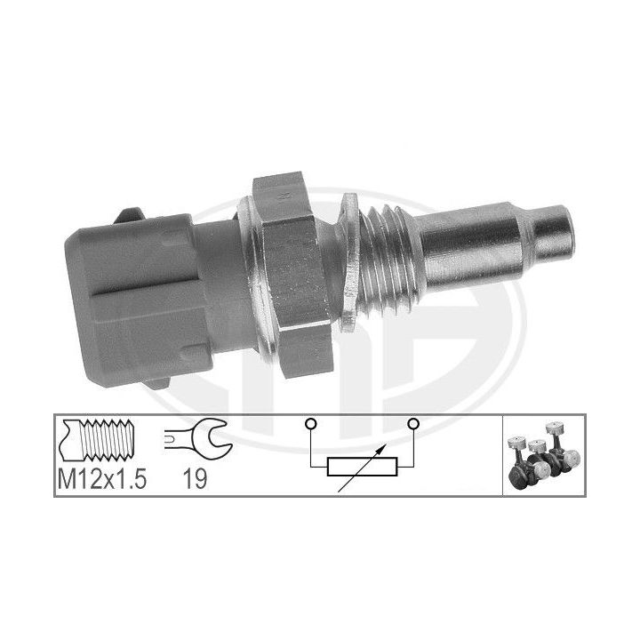 Siuntimo blokas, aušinimo skysčio temperatūra ERA 330120