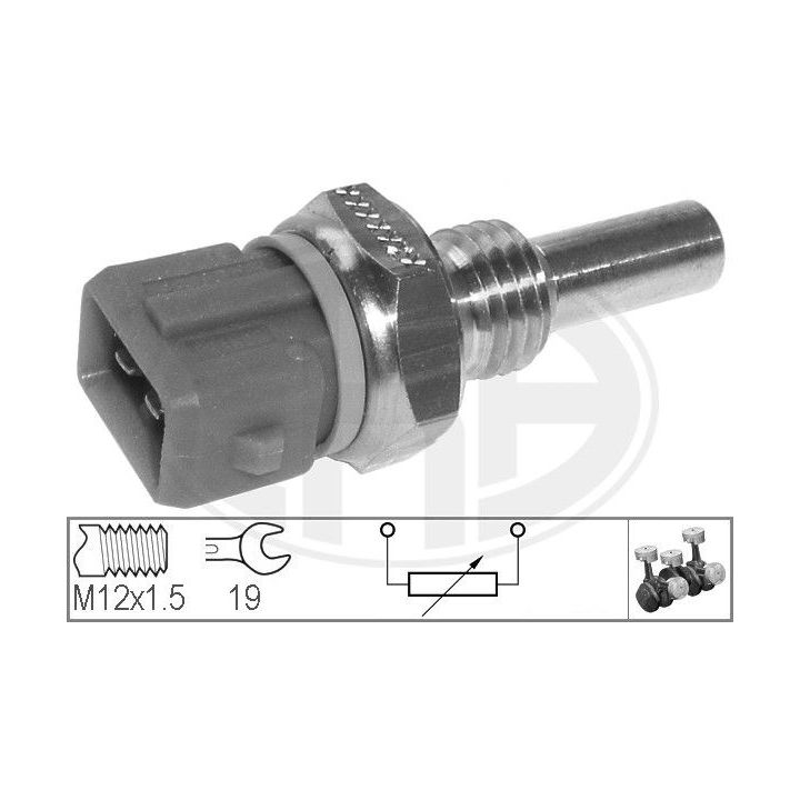 Siuntimo blokas, aušinimo skysčio temperatūra ERA 330122