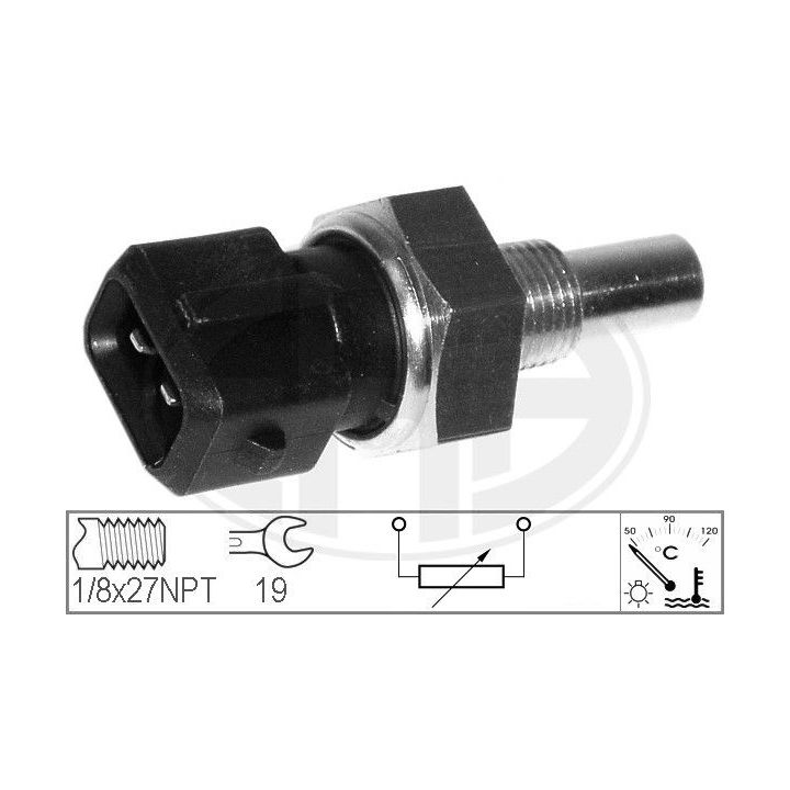 Siuntimo blokas, aušinimo skysčio temperatūra ERA 330125