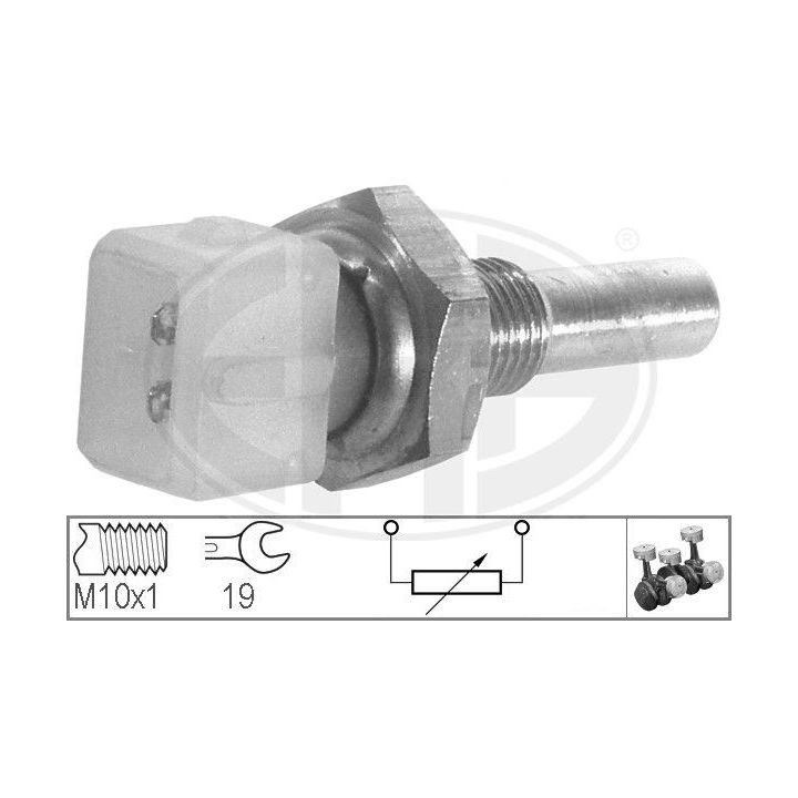Siuntimo blokas, aušinimo skysčio temperatūra ERA 330127