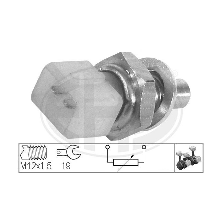Siuntimo blokas, aušinimo skysčio temperatūra ERA 330132