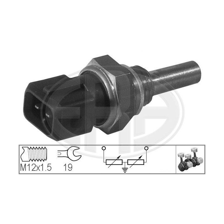 Siuntimo blokas, aušinimo skysčio temperatūra ERA 330133