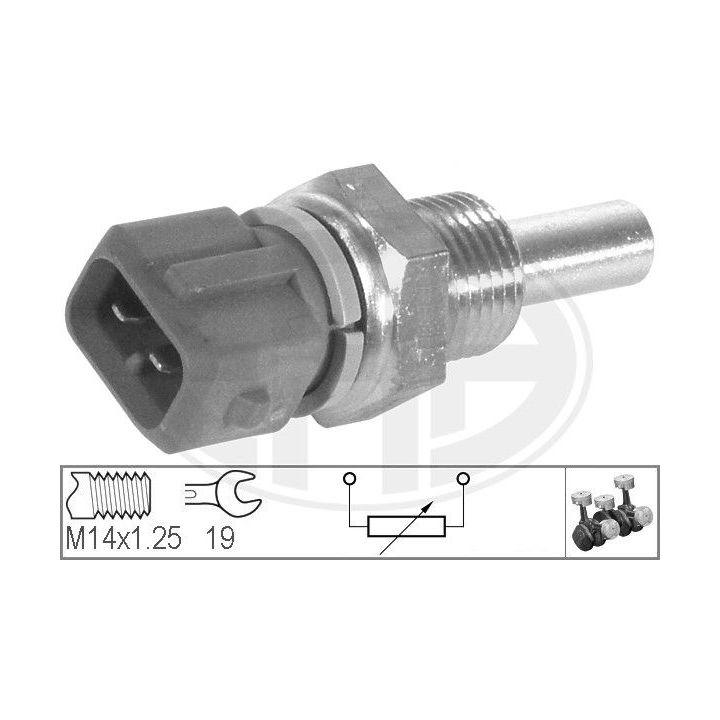 Siuntimo blokas, aušinimo skysčio temperatūra ERA 330134